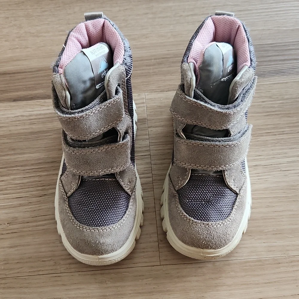 Naturino Kids Boots - Pink and Gray